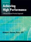Image for Achieving high performance: a research-based practical approach