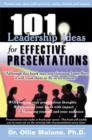 Image for 101 Leadership Actions for Effective Presentations