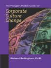 Image for The manager&#39;s pocket guide to corporate culture change