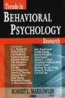 Image for Trends in Behavioral Psychology Research
