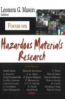 Image for Focus on Hazardous Materials Research
