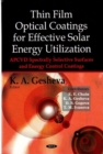 Image for Thin Film Optical Coatings for Effective Solar Energy Utilization