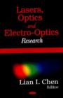 Image for Lasers, Optics &amp; Electro-Optics Research