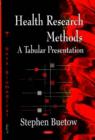Image for Health Research Methods