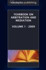 Image for Yearbook on Arbitration and Mediation, Volume 1 - 2009