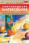 Image for Contemporary watercolors  : a guide to current materials, mediums, and techniques
