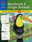 Image for Learn to draw rainforest &amp; jungle animals  : step-by-step drawing instructions for 25 exotic creatures