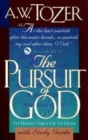 Image for Pursuit Of God With Study Guide, The