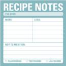 Image for Recipe Notes