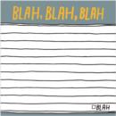 Image for Blah Blah Blah Hand-Lettered Sticky Note