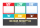 Image for Knock Knock Honest Acronyms: Sticky Note Packet