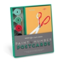 Image for Knock Knock Office Supplies Paint by Number Postcards Kit
