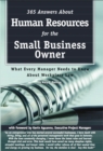 Image for 365 answers about human resources for the small business owner: what every manager needs to know about workplace law