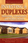 Image for The complete guide to investing in duplexes, triplexes fourplexes, and mobile homes: what smart investors need to know explained simply
