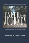 Image for Faith for the Journey (Volume III) : Daily Reflections for Christian Living