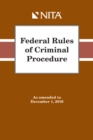 Image for Federal Rules of Criminal Procedure: As Amended to December 1, 2019