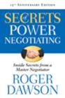 Image for Secrets of Power Negotiating