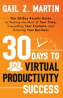 Image for 30 days to virtual productivity success: the 30-day results guide to making the most of your time, expanding your contacts, and growing your business