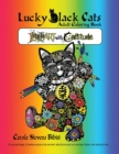 Image for Lucky Black Cats Adult Coloring Book
