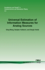 Image for Universal Estimation of Information Measures for Analog Sources