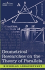 Image for Geometrical Researches on the Theory of Parallels