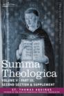 Image for Summa Theologica, Volume 5 (Part III, Second Section &amp; Supplement)