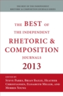 Image for Best of the Independent Journals in Rhetoric and Composition 2013