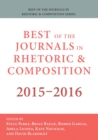 Image for Best of the Journals in Rhetoric and Composition 2015-2016
