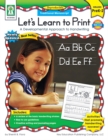 Image for Let&#39;s Learn to Print: Traditional Manuscript, Grades PK - 2: A Developmental Approach to Handwriting