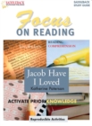 Image for Jacob Have I Loved Reading Guide