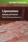 Image for Liposomes  : methods and protocolsVolume 1,: Pharmaceutical nanocarriers