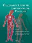 Image for Diagnostic Criteria in Autoimmune Diseases
