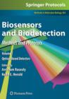 Image for Biosensors and Biodetection : Methods and Protocols Volume 1: Optical-Based Detectors