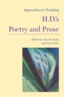 Image for Approaches to Teaching H.D.&#39;s Poetry and Prose