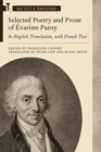 Image for Selected Poetry and Prose of Evariste Parny: In English Translation, with French Text
