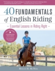 Image for 40 Fundamentals of English Riding