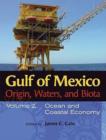Image for Gulf of Mexico origin, waters, and biotaVolume 2,: Ocean and coastal economy