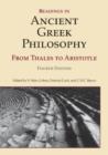Image for Readings in ancient Greek philosophy  : from Thales to Aristotle