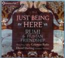 Image for Just being here  : Rumi and human friendship