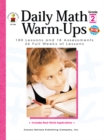 Image for Daily Math Warm-Ups, Grade 2: 180 Lessons and 18 Assessments; 36 Weeks of Lessons