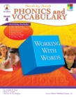 Image for Month-by-Month Phonics and Vocabulary, Grade 4