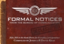 Image for Formal Notices