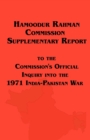Image for Hamoodur Rahman Commission of Inquiry Into the 1971 India-Pakistan War, Supplementary Report