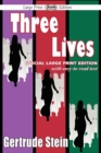 Image for Three Lives (Large Print Edition)