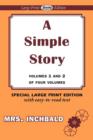 Image for A Simple Story - Volumes 1 and 2