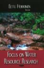 Image for Focus on Water Resource Research