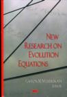 Image for New research on evolution equations