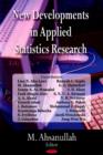 Image for New Developments in Applied Statistics Research