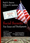 Image for Social Security : New Issues &amp; Developments