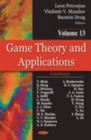 Image for Game theory and applicationsVolume 13